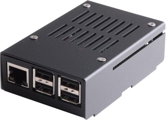 Корпус для Raspberry Pi 3 Model B Metal Case Black