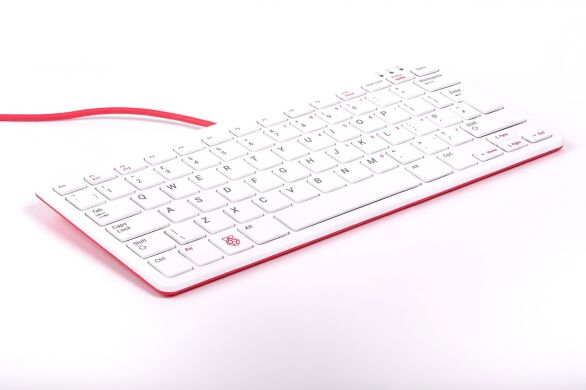 Официальная клавиатура Raspberry Pi Keyboard Red/White