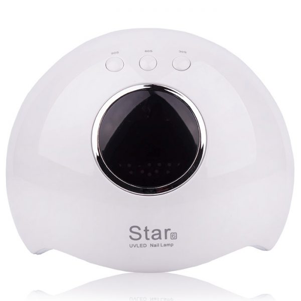Лампа LED+UV STAR 6 с дисплеем, 24 Вт белая