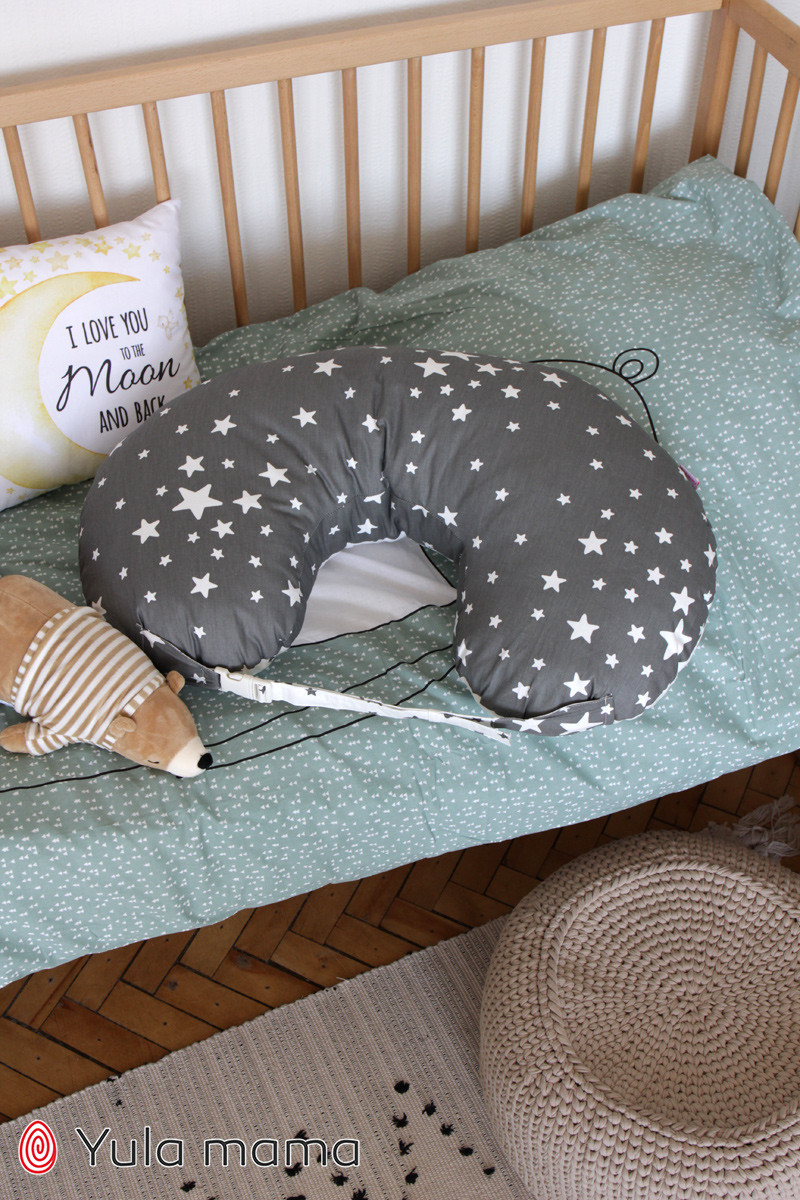 Подушка для кормления звездочки белый NUR.1.1.9 б/р