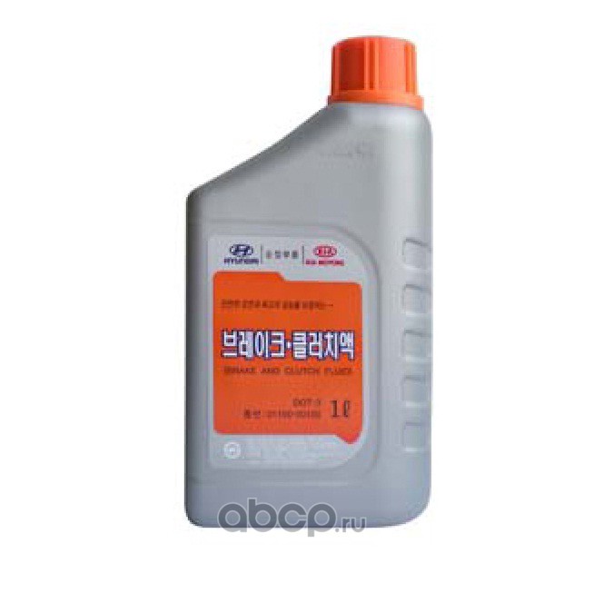 0110000100 Hyundai-KIA Жидкость тормозная dot 3, "brake fluid", 1л