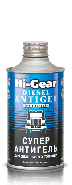 HG3426 Hi-Gear Суперантигель для дизпалива1:500 325 мл
