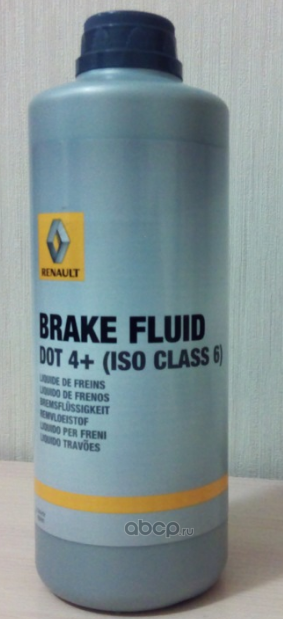7711575504 RENAULT Жидкость тормозная dot 4 , renault "brake fluid", 0.5л.