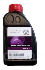 0882380005 TOYOTA Оригинал, тормозная жидкость 5.1 1/2 литра toyota | lexus