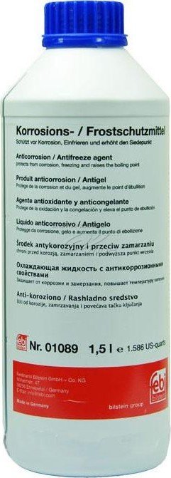 01089 Febi Антифриз синий g11 (-80с) 1,5l
