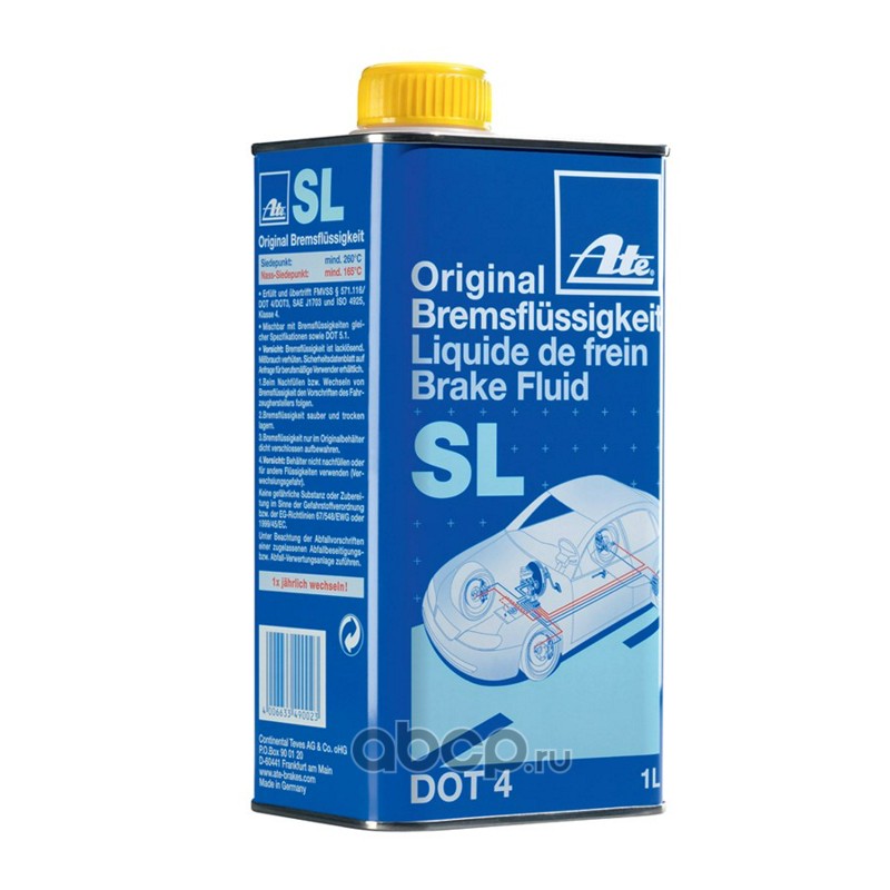 03990158022 Ate Жидкость тормозная dot-4 1l