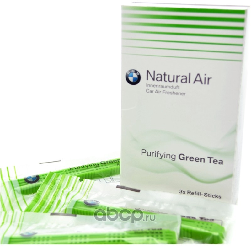 83122285674 BMW Освіжувач повітря для салона bmw green tea (вставка)