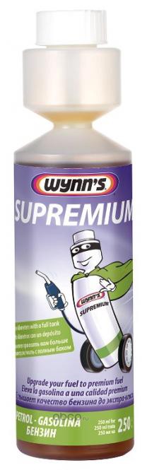 W22810 Wynns W22810 supremium petrol /присадка для поліпшення якості бензину 12x250мл