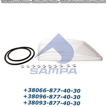 Стекло фары MAN TGA правое 81251100084