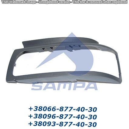 Рамка фары RVI Premium левая 5001834444