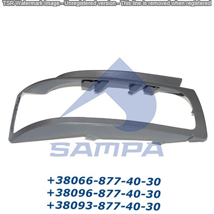Рамка фары RVI Premium правая 5001834442