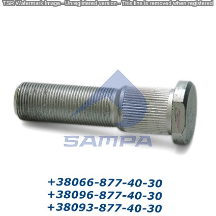 Шпилька колесная FRUEHAUFE/SMB диск. тормоз М22х1,5х89 M069131 M069123