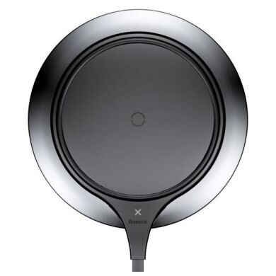 Беспроводное зарядное устройство Baseus Metal Wireless Charger Tarnish WXJS-A1 черный