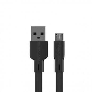 Кабель Remax PRODA Fons Data PD-B-18m Micro/2,1A/1m Black