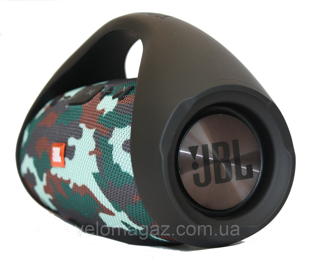Портативная колонка JBL Boombox mini с ручкой, камуфляж, реплика