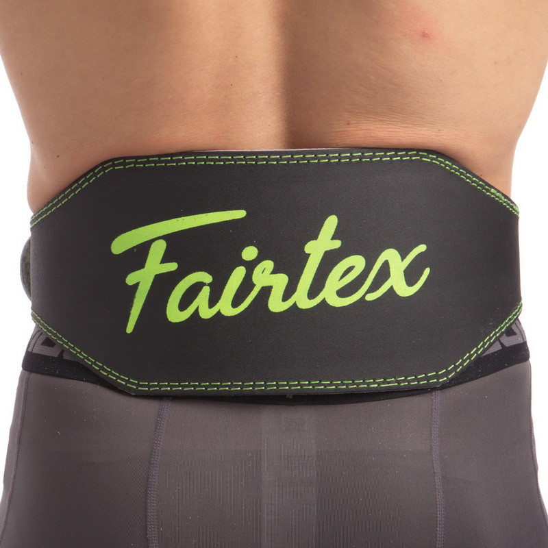 Пояс атлетический кожаный FAIRTEX 165103