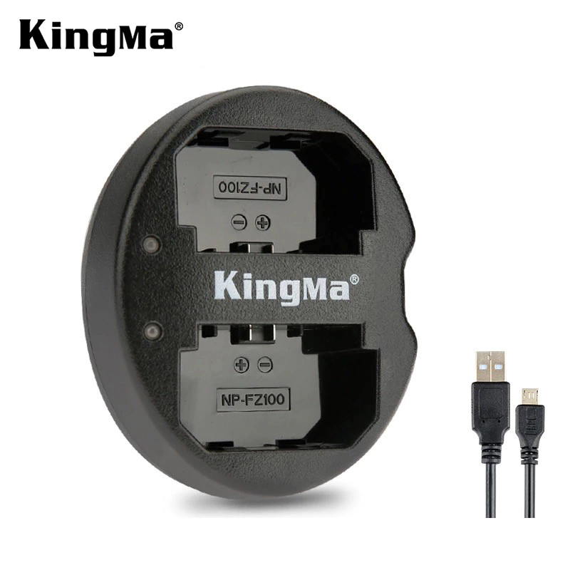 Двойное зарядное USB устройство KingMa для аккумуляторов Sony NP-FZ100