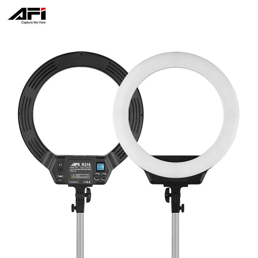 Кольцевая светодиодная лампа AFI R216, кольцевой LED свет 3000-6500К