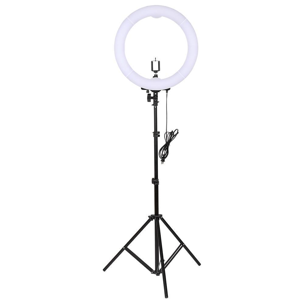 Профессиональная кольцевая светодиодная лампа RL 20 (CY-R36L) Ring light LED светодиодов 600 шт. 5500K 40W