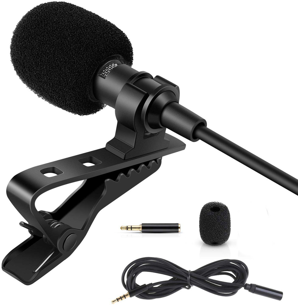 Профессиональный петличный микрофон ZL06 (для камер, смартфонов, планшетов, ноутбуков, ПК)