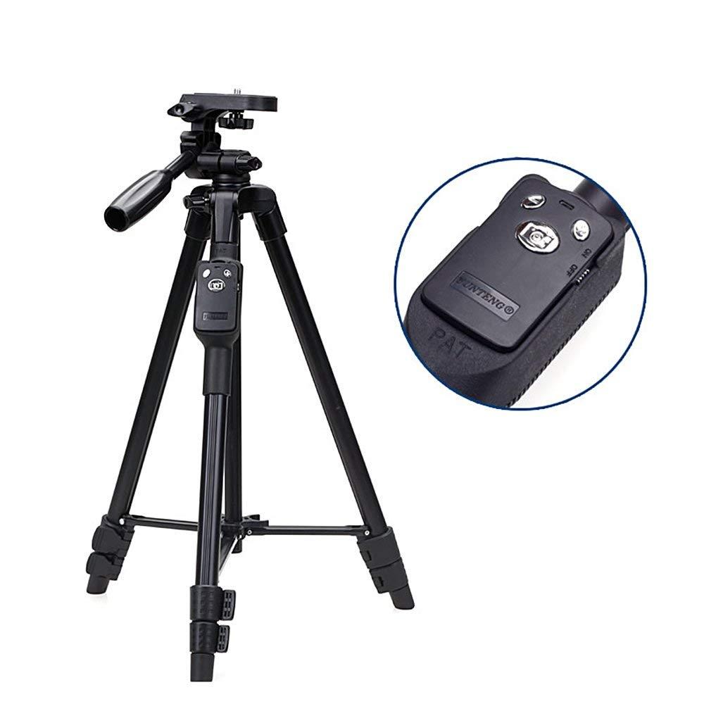 Профессиональный штатив для блогера Yunteng VCT-5208 с держателем для телефона с bluetooth пультом *