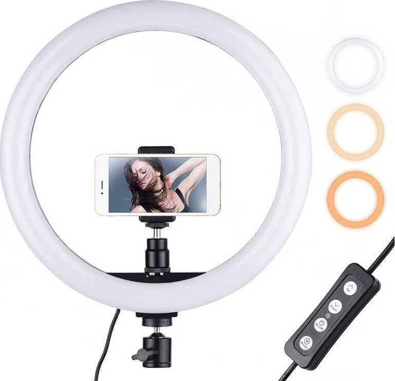Кольцевая LED лампа -Ring fill light 26 см