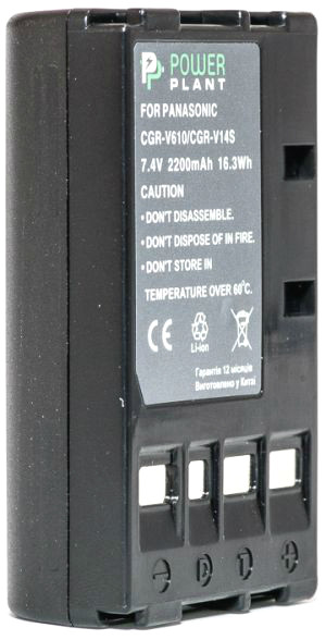Аккумулятор PowerPlant Panasonic V610, V14 2200mAh
