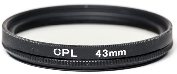 Светофильтр PowerPlant CPL 43 мм