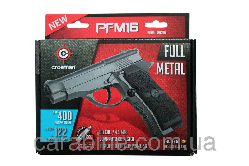 Пистолет пневматический Crosman PFM 16