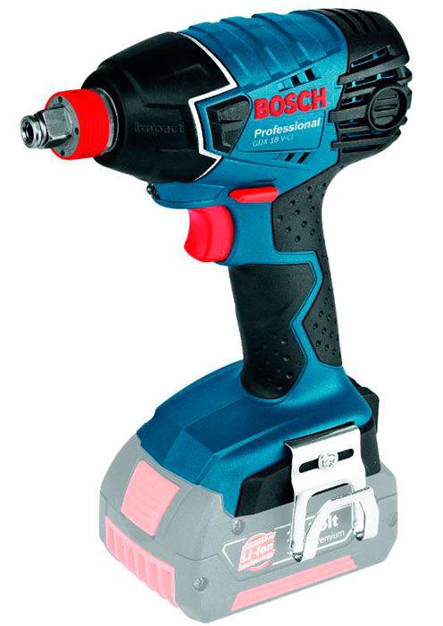 Аккумуляторный ударный гайковерт Bosch GDX 18 V-LI без з/у и аккумуляторов (06019B8101)