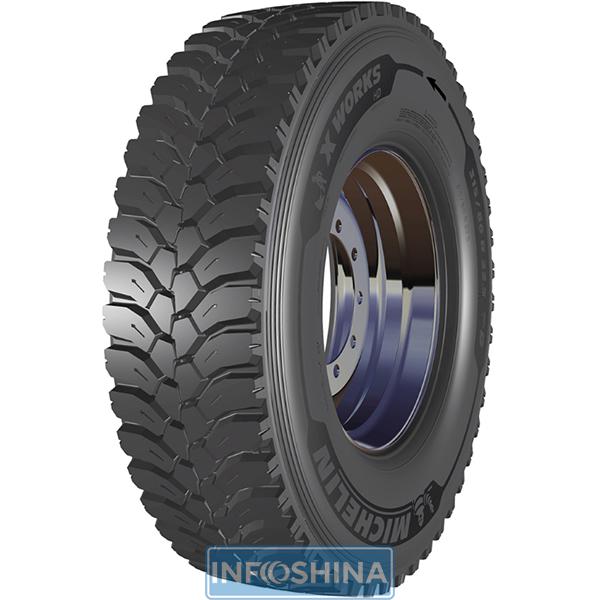Michelin X Works HD D (ведущая ось)