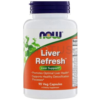 Поддержка печени, Liver Refresh, Now Foods, 90 капсул