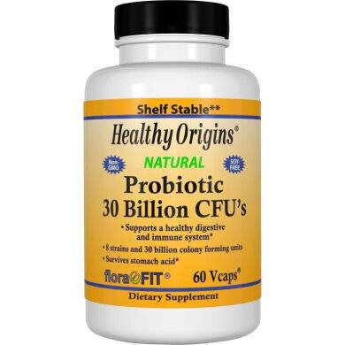 Пробиотики, Probiotic, Healthy Origins, 30 млрд КОЕ, 60 капсул
