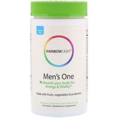 Витамины для мужчин (Food-Based Multivitamin), Rainbow Light, 150 таблеток
