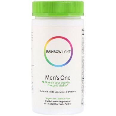 Витамины для мужчин (Food-Based Multivitamin), Rainbow Light, 90 таблеток