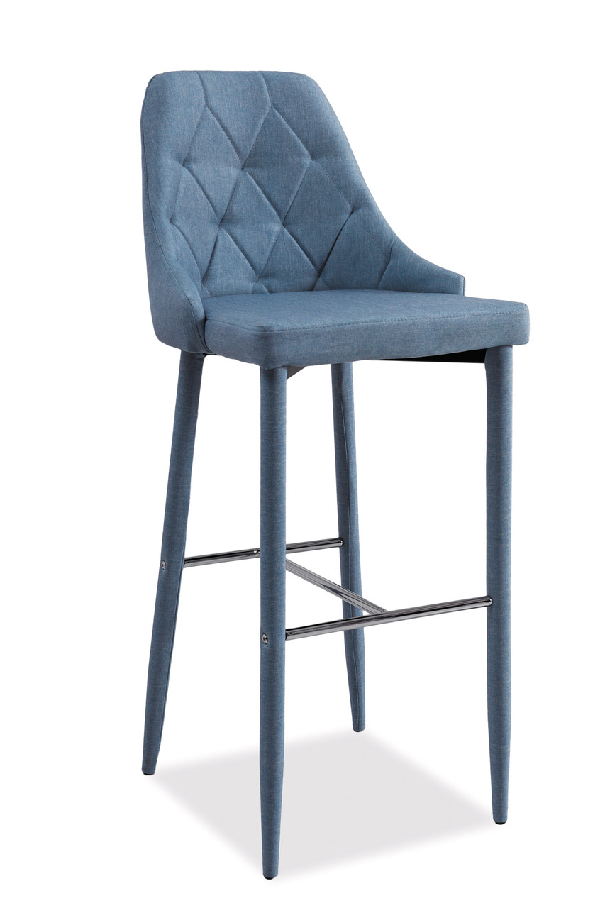 Барный стул Signal Trix H-1 синий denim