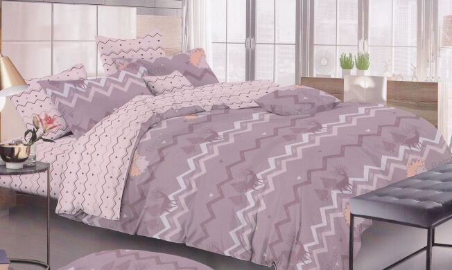 Комплект постільної білизни сатин полуторний Bemi
