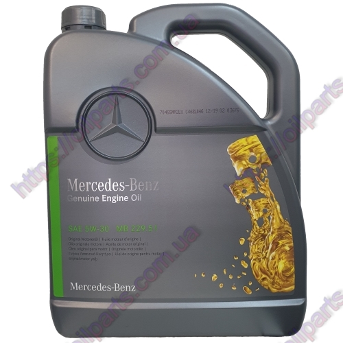 Масло Mercedes-Benz 5W-30 229.51 (5л.)
