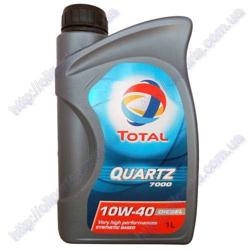 Масло TOTAL QUARTZ DIESEL 7000 10W-40 (1л.)