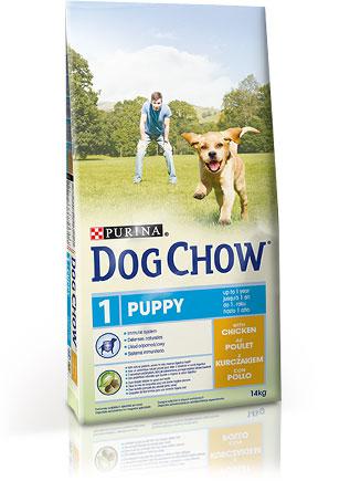 Сухой корм для щенков DOG CHOW Puppy с курицей .