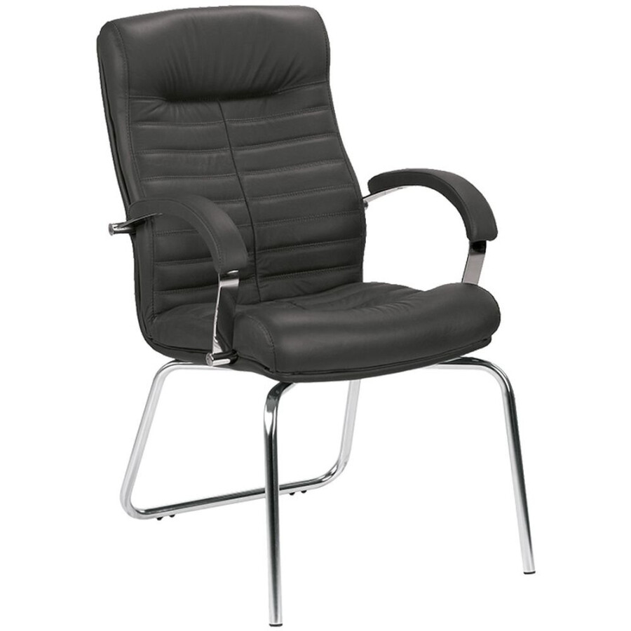 Кресло ORION STEEL CFA LB CHROME, экокожа, салатовый