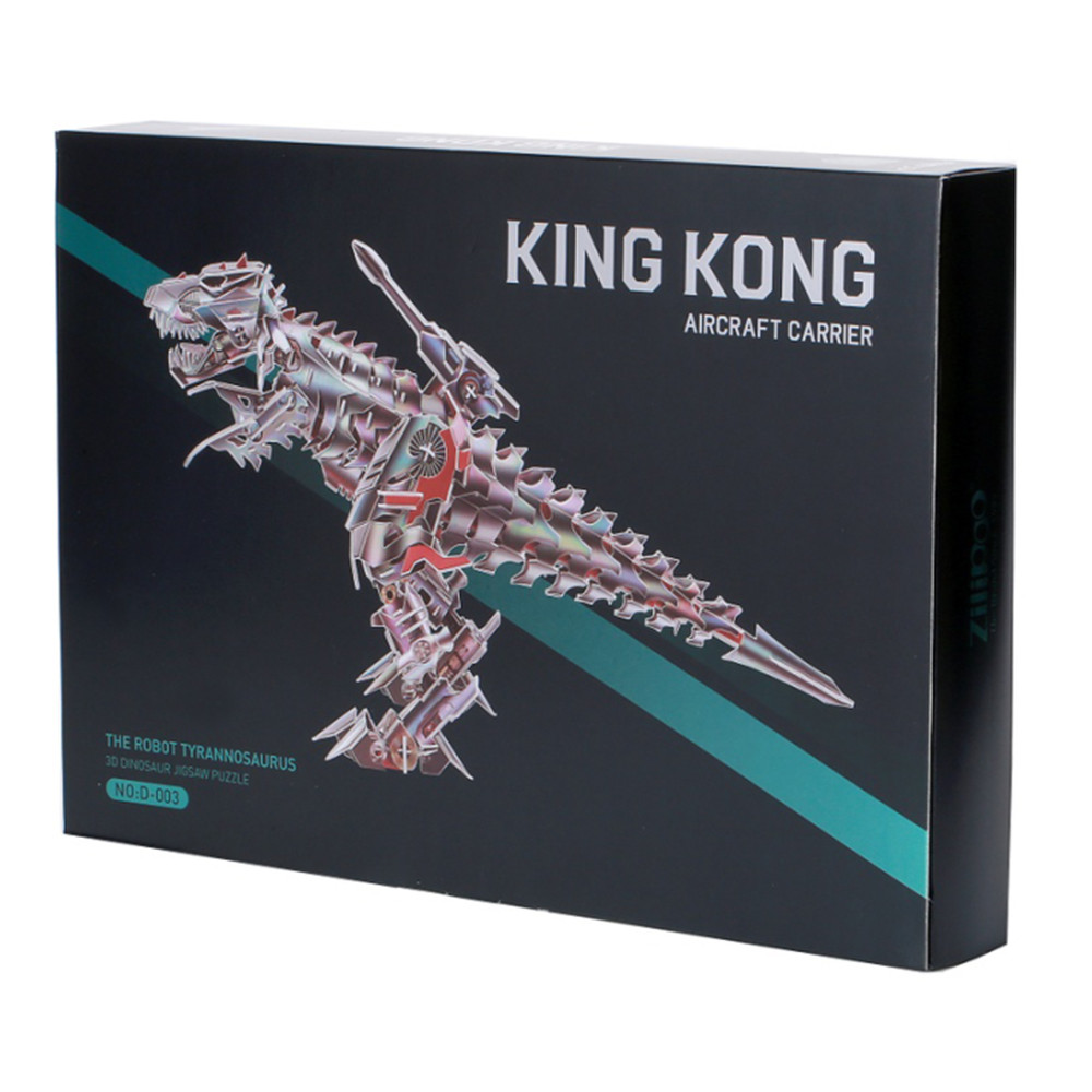 3D-пазл, еко-конструктор King Kong Тиранозавр, 171 деталь