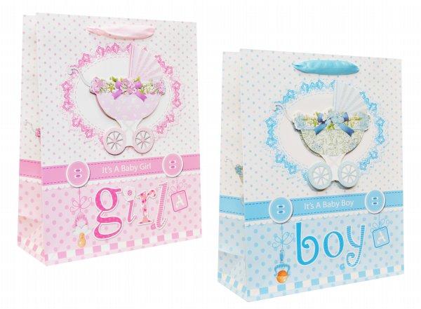 Пакет подарунковий Boy or Girl, 26*32*10 см
