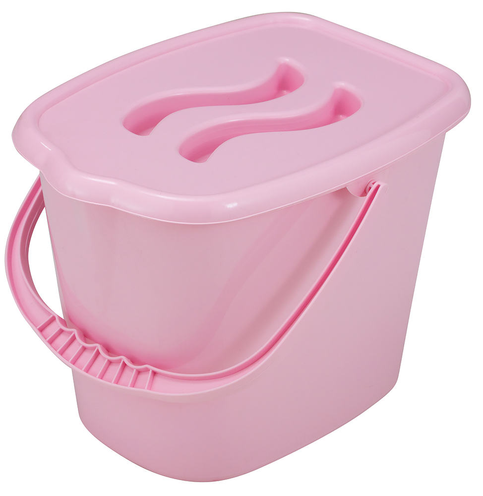 Ведерко для подгузников и воды Maltex Classic 0172 pink