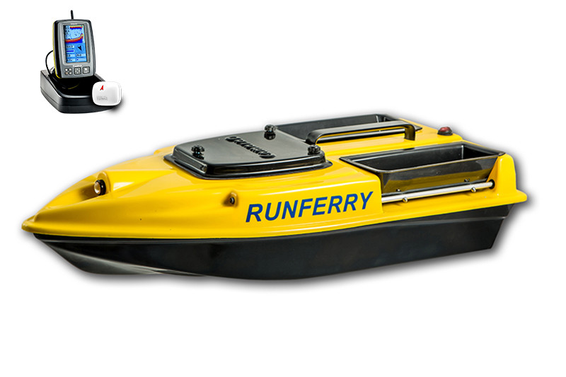 Карповый кораблик Camarad V3 + Toslon TF500 Yellow