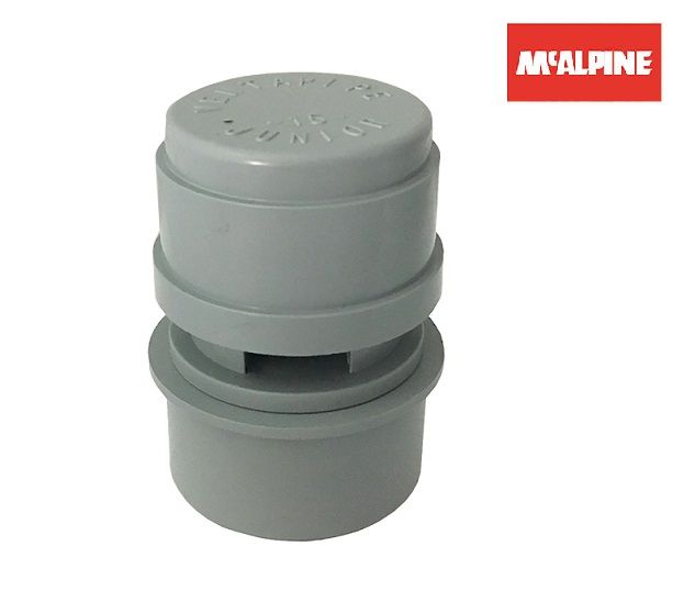 Вакуумный клапан (аэратор) Ø32-40 мм, McAlpaine