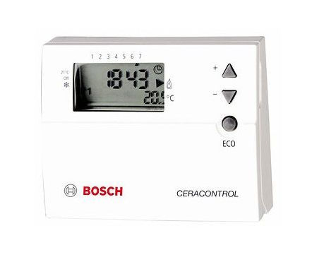 Програмимируемый цифровой регулятор температуры по дням недели. TRZ 12-2 Bosch