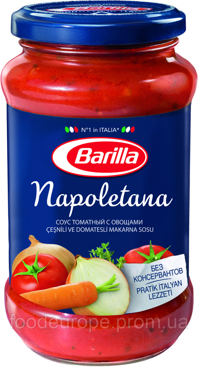 СОУС ТОМАТНЫЙ НАПОЛЕТАНА ТМ BARILLA 400г