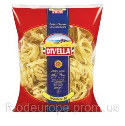 Итальянские макароны Тальятелле Divella Tagliatelle Semola 91