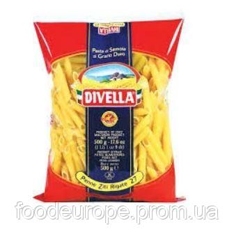 Итальянские макароны Divella Penne Ziti Rigate Semola 27